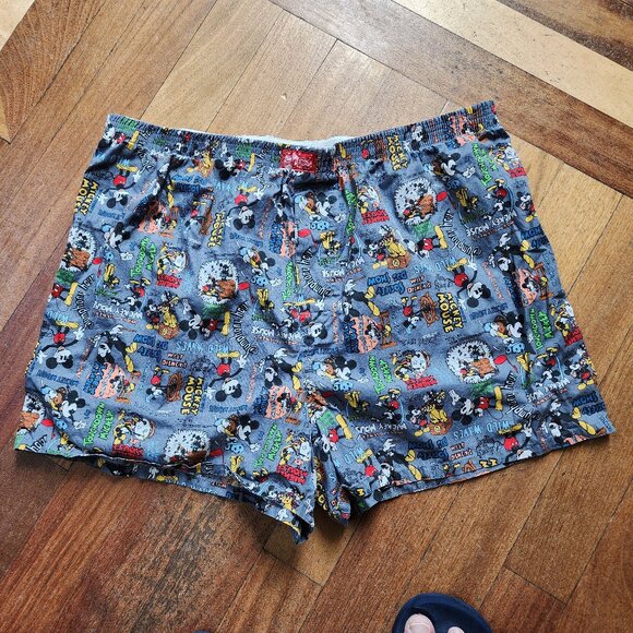 NWOT Disney Mickey Mouse Boxer Shorts Size XL - Picture 4 of 11